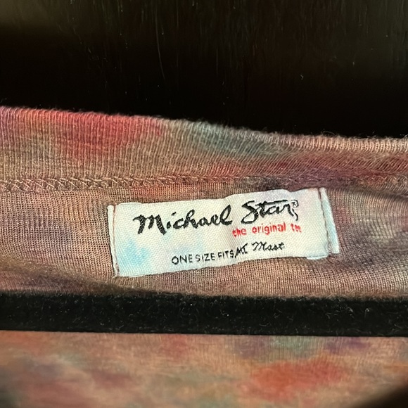 Brand new - Michael Stars one size - fits like a med, the dye T - Picture 2 of 3